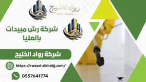 شركة رش مبيدات بالعليا