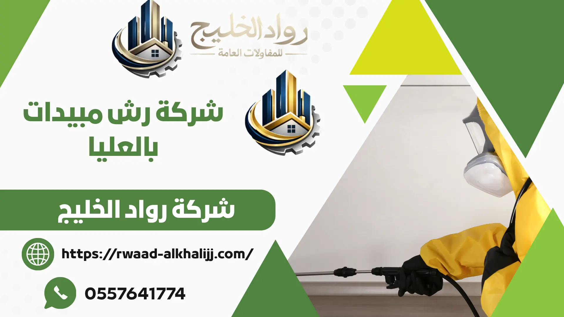 شركة رش مبيدات بالعليا