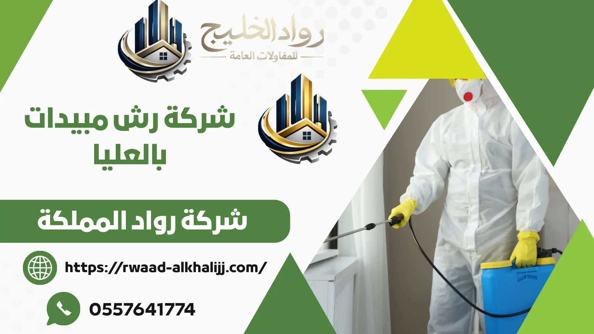 شركة رش مبيدات بالعليا